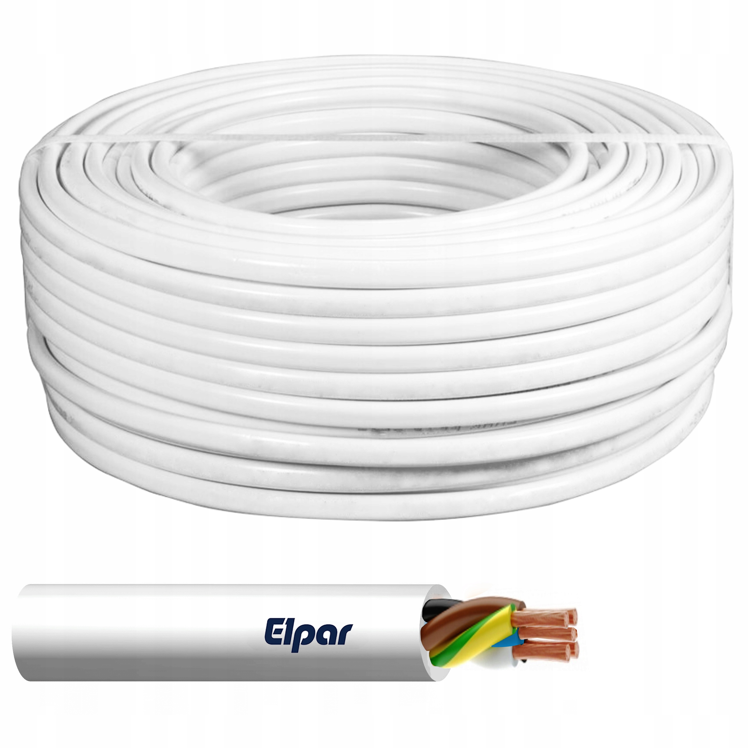 

Przewód kabel siłowy Owy 5x1 H05VV-F za metr