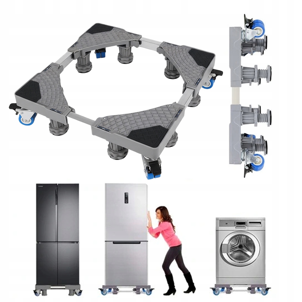 Mobilna Podstawa Do Pralki I Lodówki 42-66CM Udźwig 250KG
