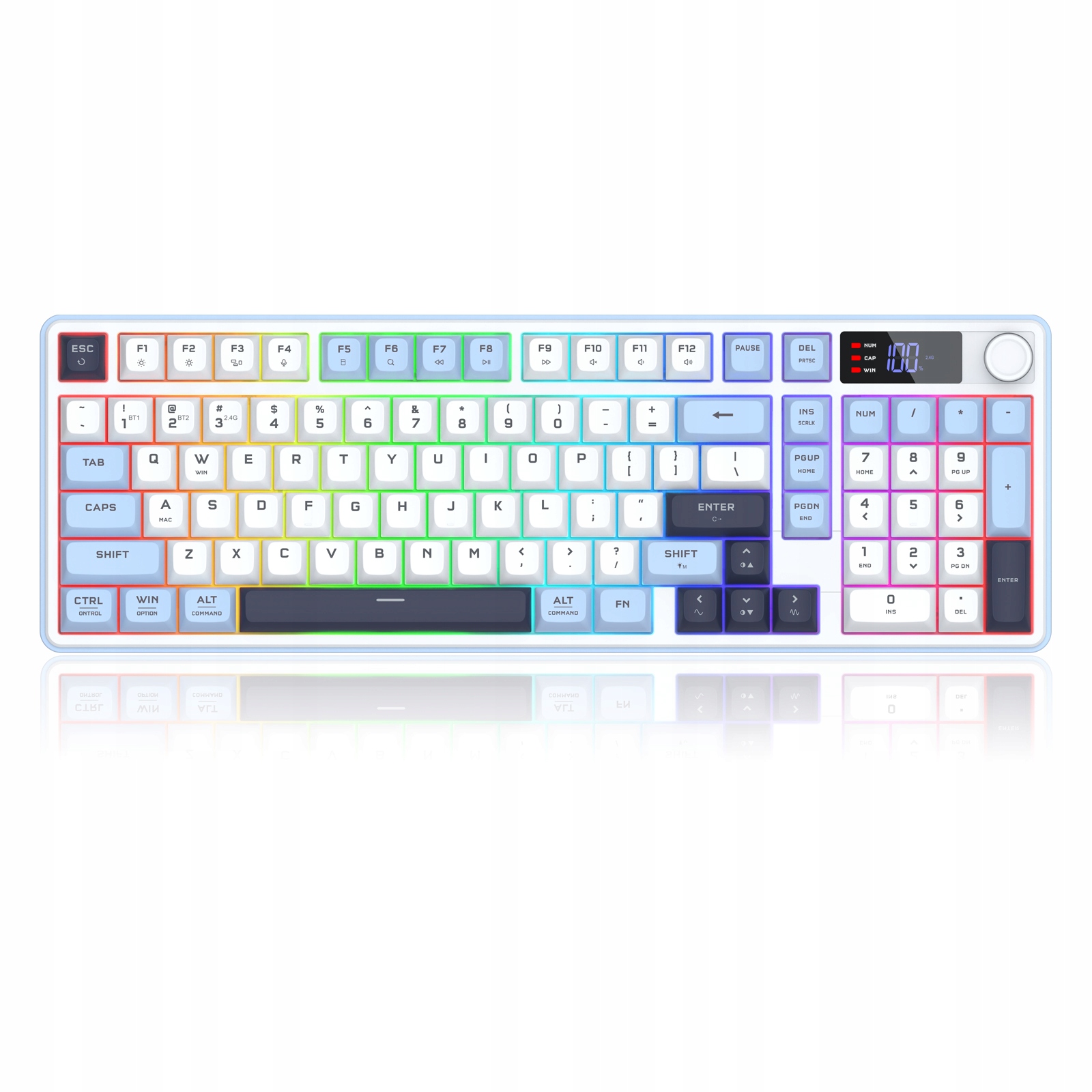 Membránová klávesnice Redragon K527WBL-PRO
