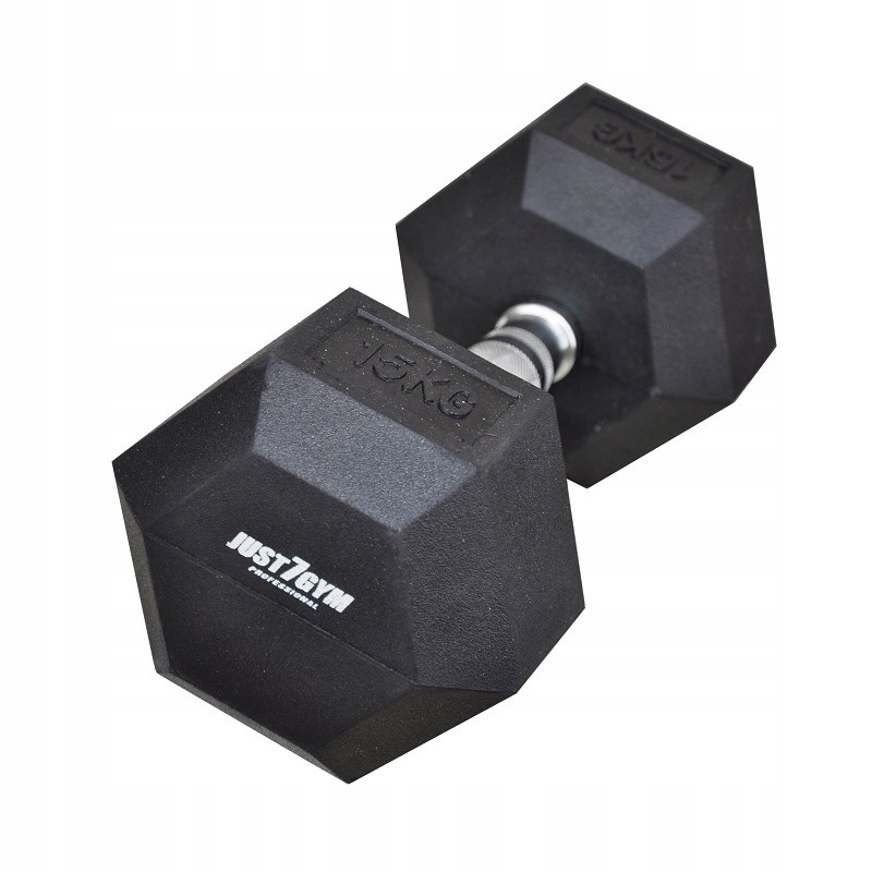 HANTLA HEX 15KG HEXAGONALNA GUMOWANA JUST7GYM