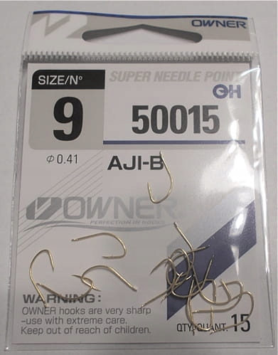 Haczyki Owner 50015 AJI-B/nr 9/15szt.