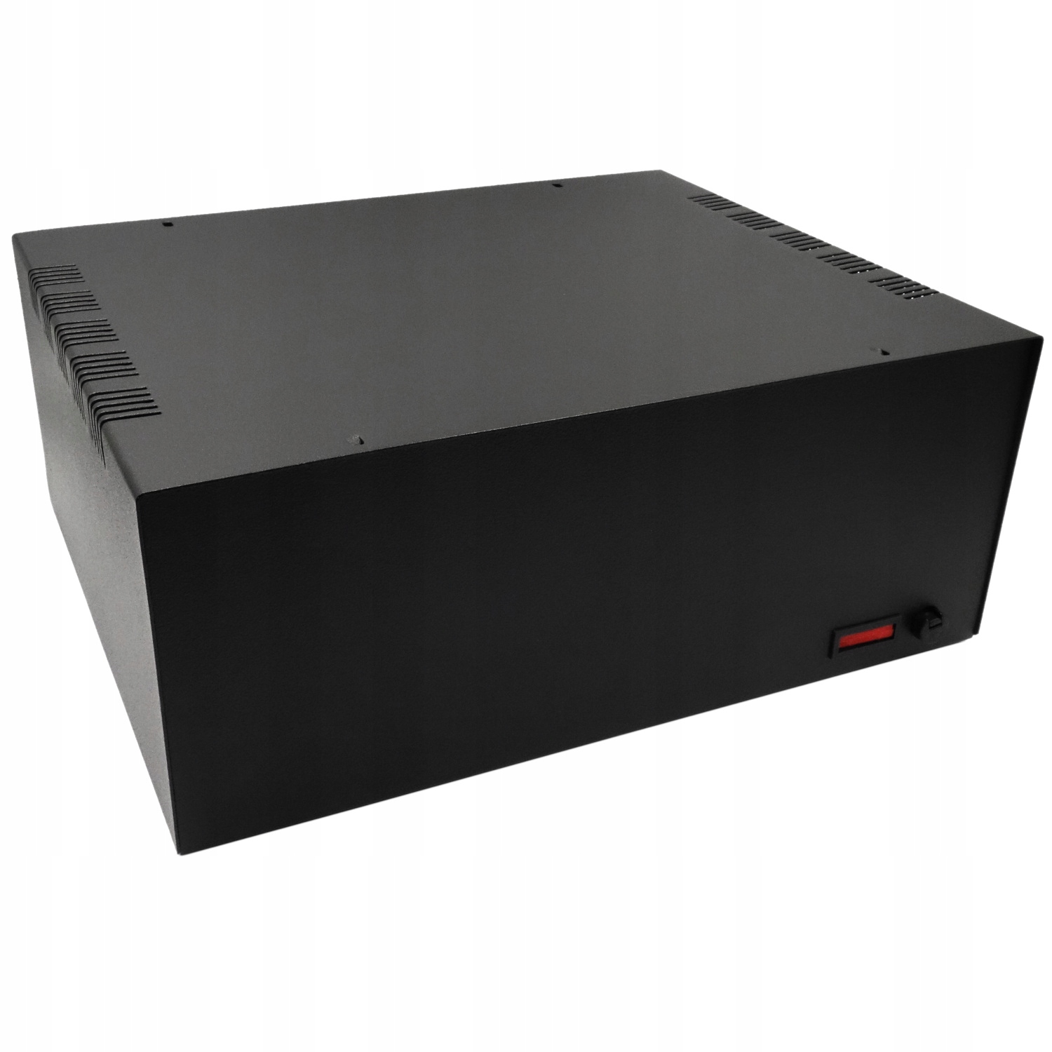 Obudowa metalowa T308 Czarna bezpie. 300x240x120mm