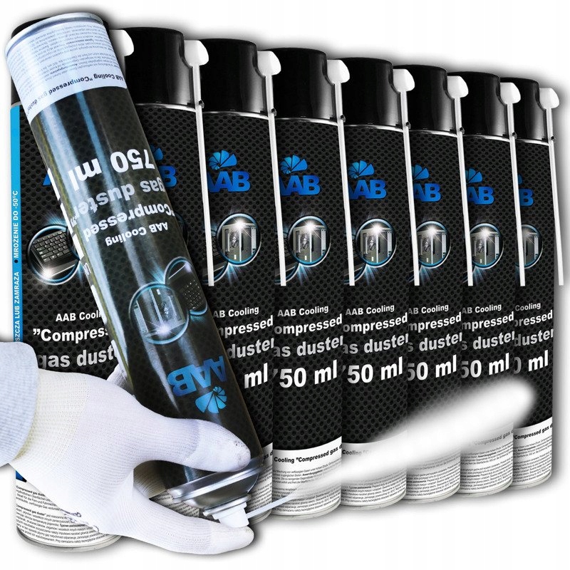 AAB COOLING ZAMRAZACZ W SPRAYU DO 50C ICE 8x750ml Packaging Volume 750 ml