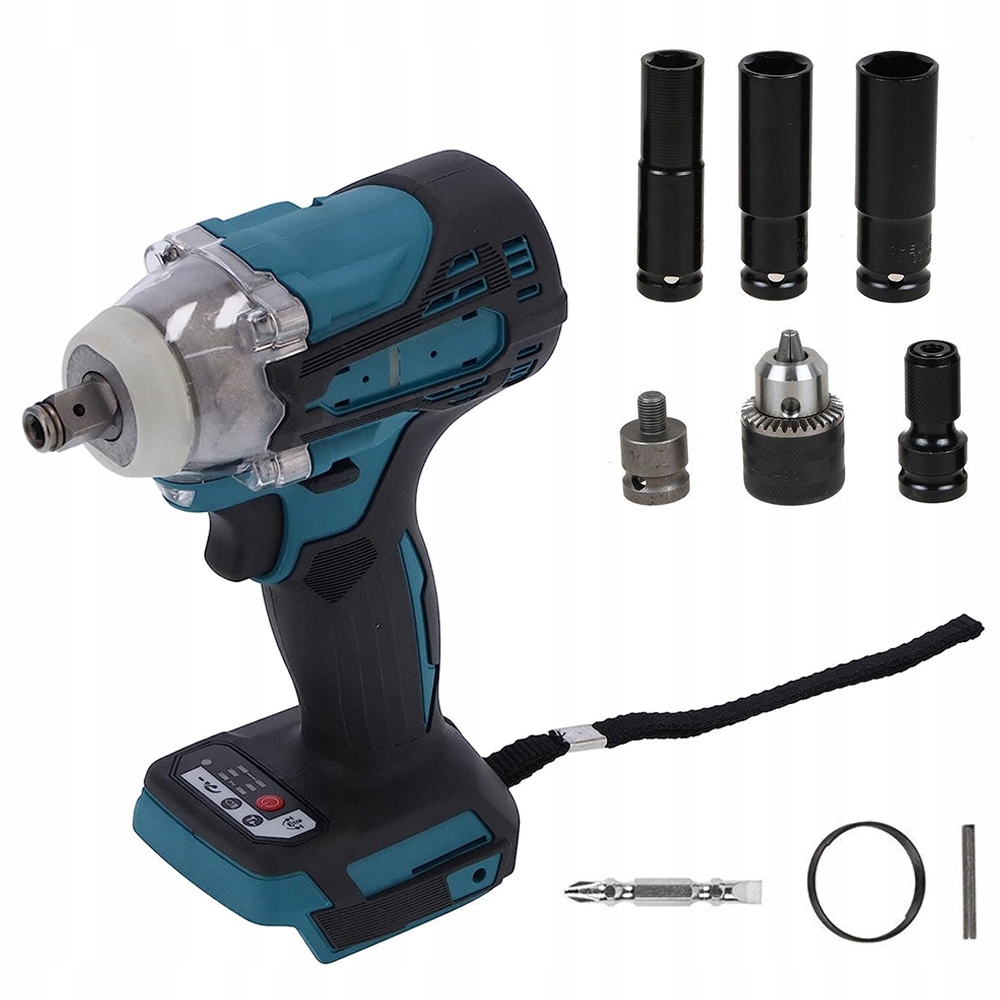 Akumulátorový Rázový Utahovák 520 Nm 1/2 18 V Nástavce