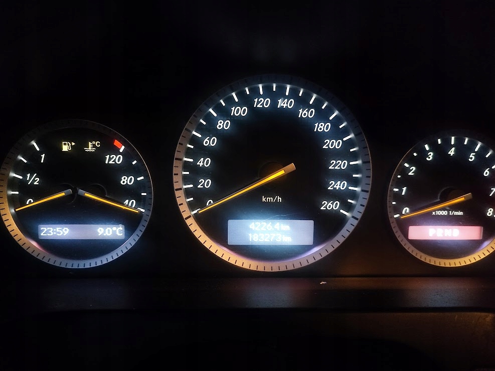 dials MERCEDES C W204 (2007-2011) 1.8 compressor; 184KM A2045400848 EUROPA