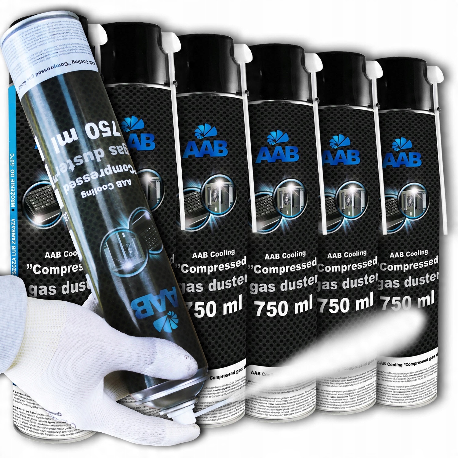 

Aab Cooling Zamrażacz W Sprayu Do -50C Ice 6x750ml
