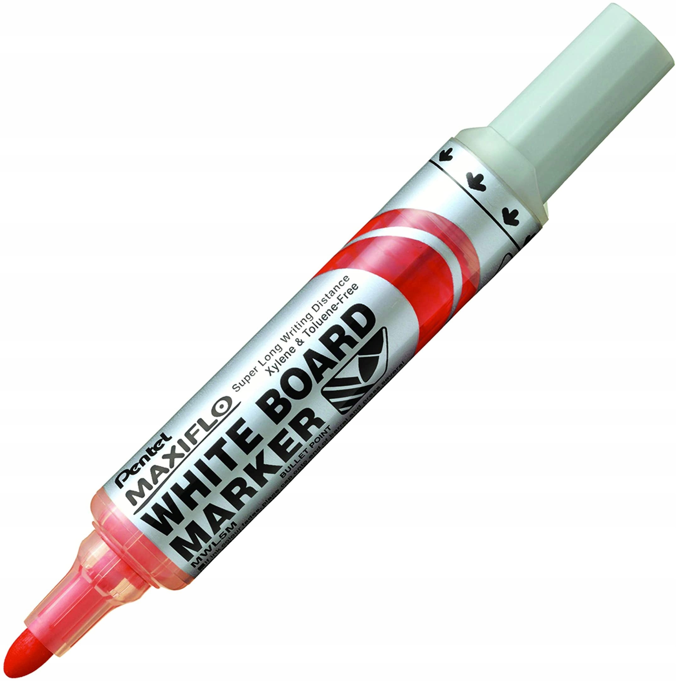 

Suchościeralny Pentel Maxiflo MWL5M gruby czerwony