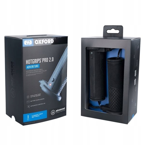 Manžety Oxford Hotgrips Pro 2.0, Adventure, vyhrievané, stredné Oxford EL400