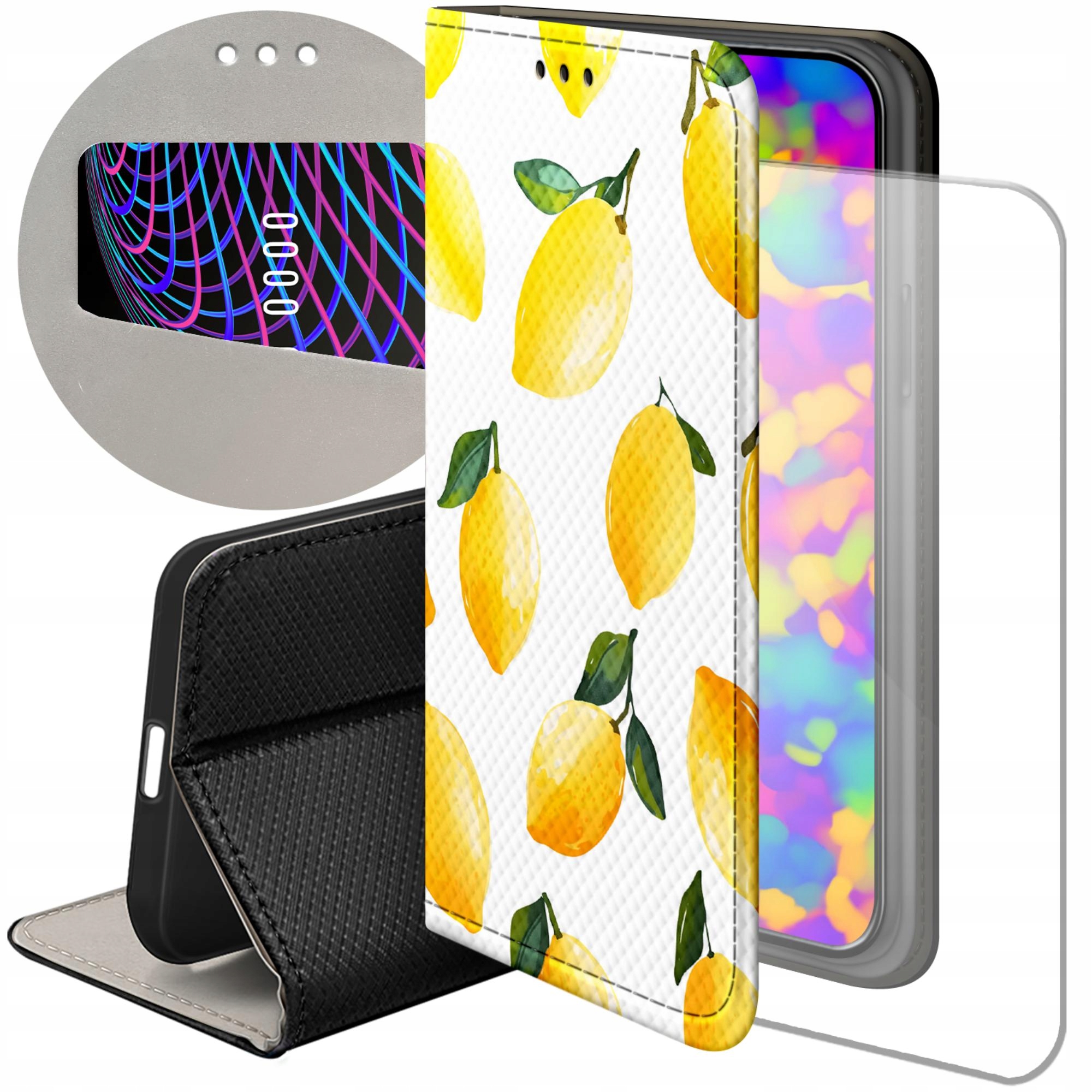 Etui Do Xiaomi Redmi 9 Cytryny Cytrynki Smak Lata Cytrusy Lemon Case