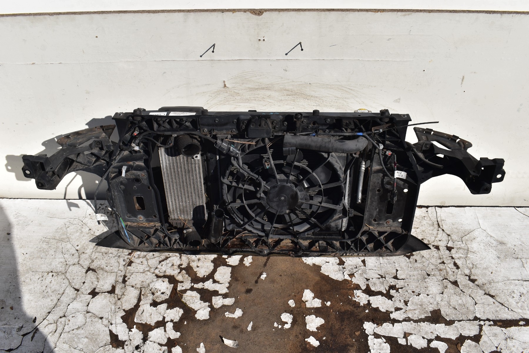 support panel for radiators HYUNDAI IX35 Przedlift 2009-2012 1.7 CRDI 115KM D4FD Manual