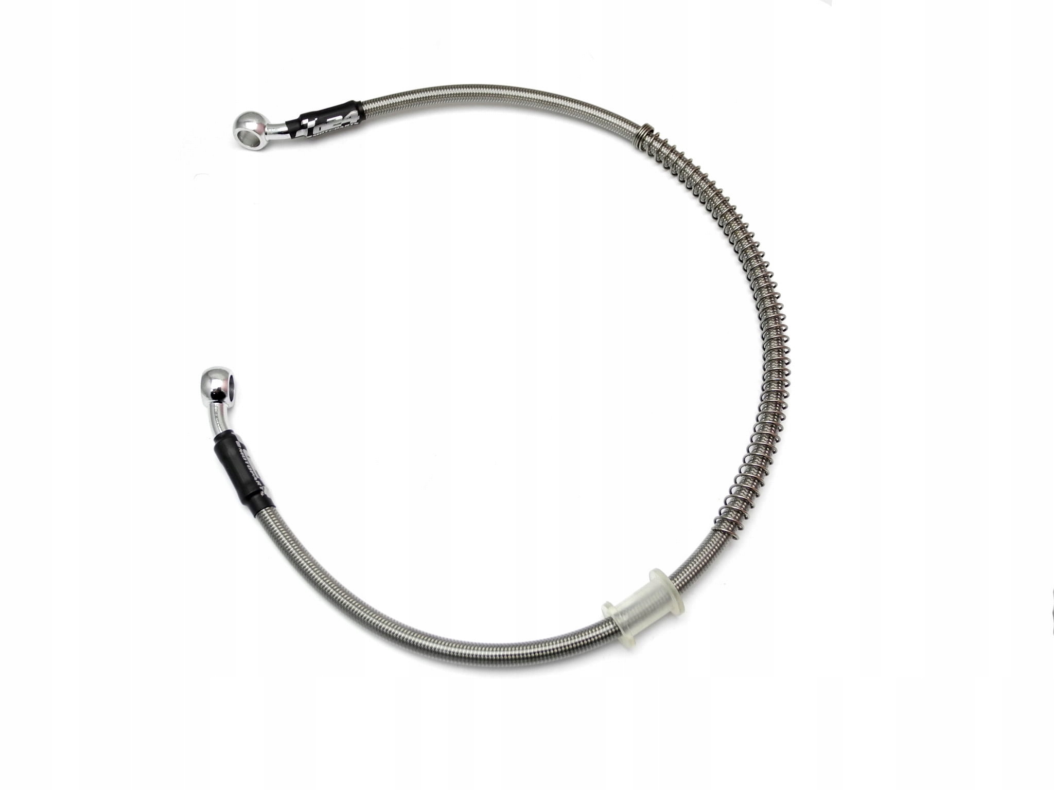 PRZEWÓD HAMULCOWY W OPLOCIE SILVER 55cm