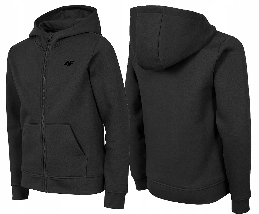 

4F Bluza Dziewczęca Dresowa JBLD001 Rozpinana 164
