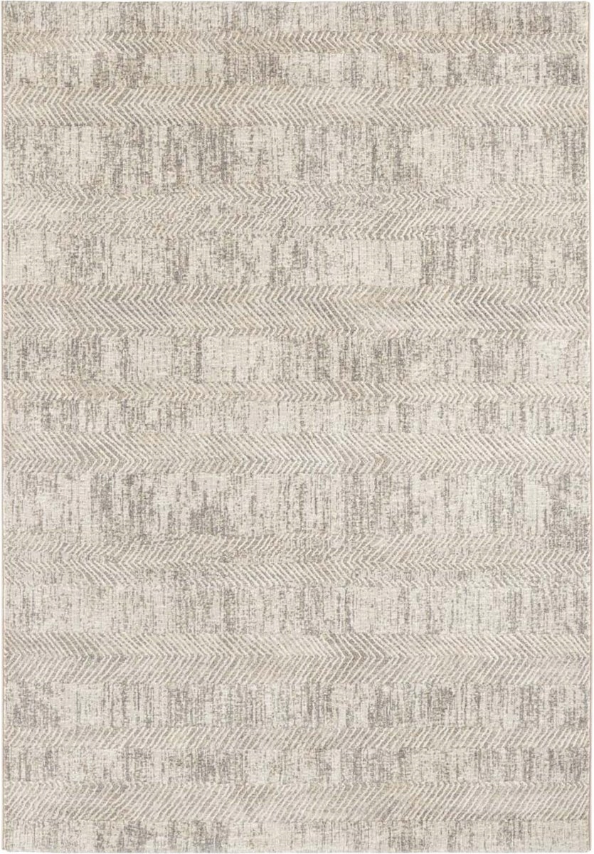 Šedo krémový plyšový koberec premium Elle Decor 80 x 150 cm