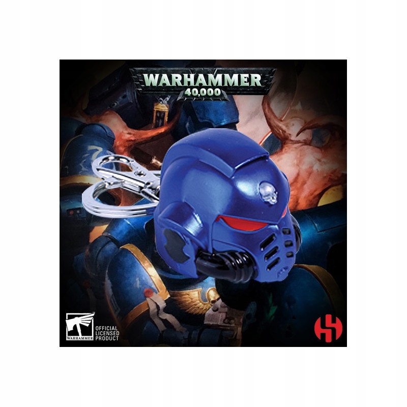 WARHAMMER 40.000 Space Marines Primaris Ultramarines Keychain / brelok