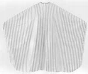 Fox Pelerína Barber Expert Bílá s širokými pruhy