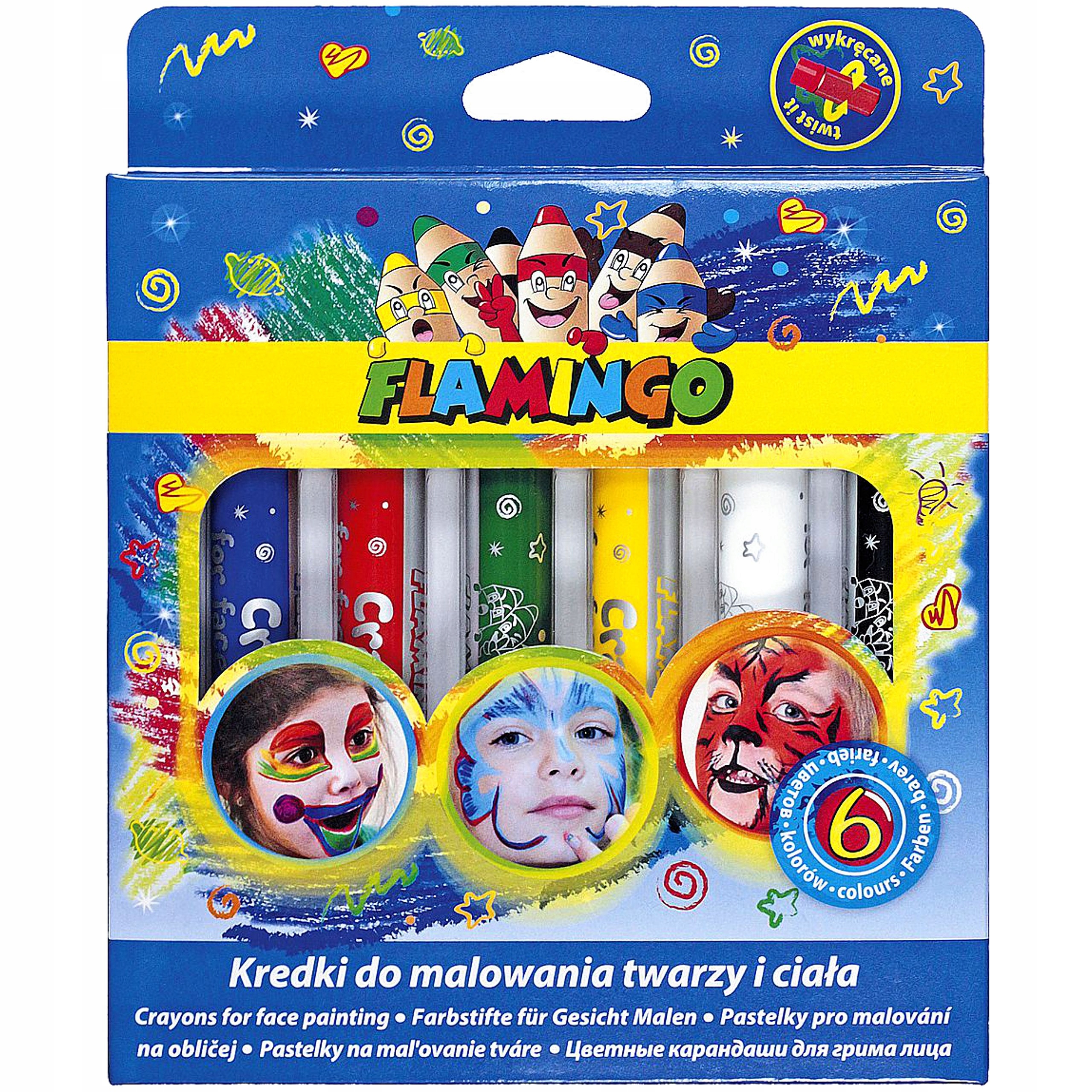 

Kredki Do Malowania Twarzy Flamingo