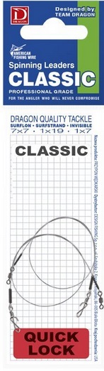 

Przypon Dragon Quick Lock 1x7 Surfstrand 7kg 20cm