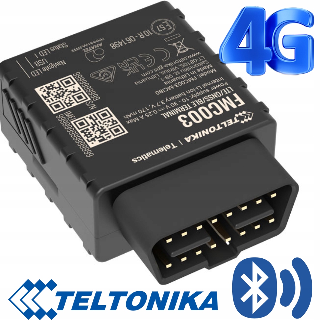 Lokalizator GPS Teltonika FMC003 model 4G z bluetooth