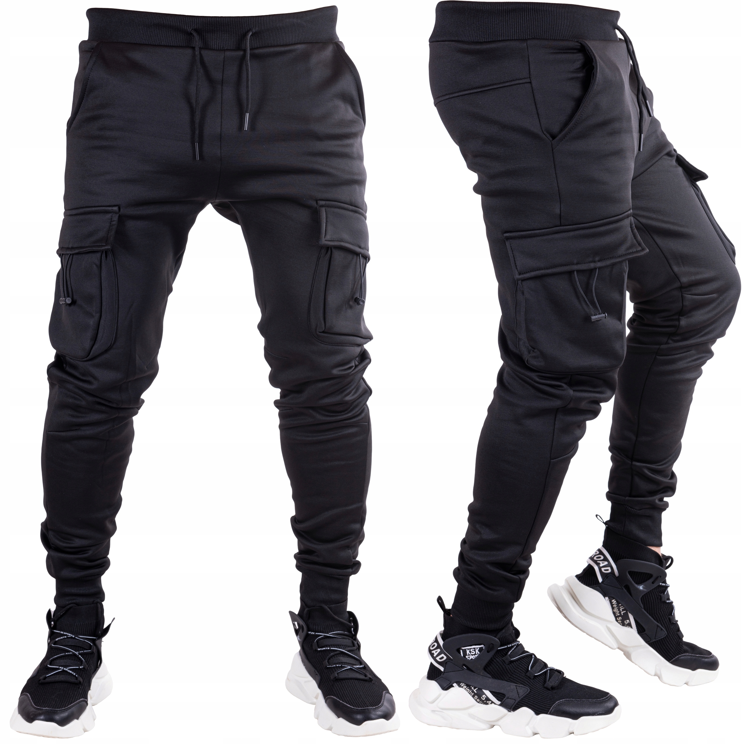 

Spodnie Joggery dresowe ocieplane Uwe r.XL