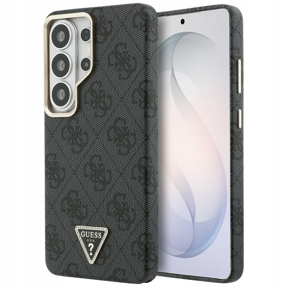 Pouzdro Guess 4G Triangle Logo MagSafe pro Samsung Galaxy S26 Ultra, černé