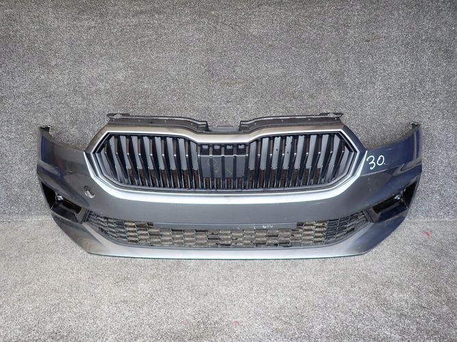 SKODA FABIA IV frontstoßstange vorne air luft