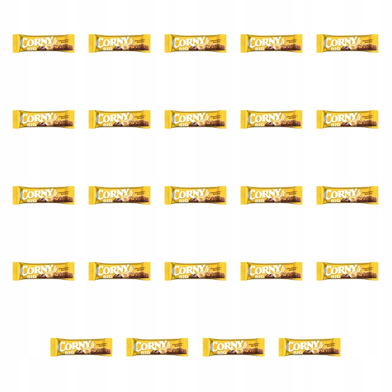 Corny Big baton zbożowy z mleczną czekoladą i bananami 50g X24