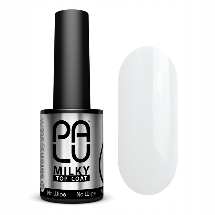 PALU Top hybrydowy do paznokci mleczny MILKY No Wipe 11g