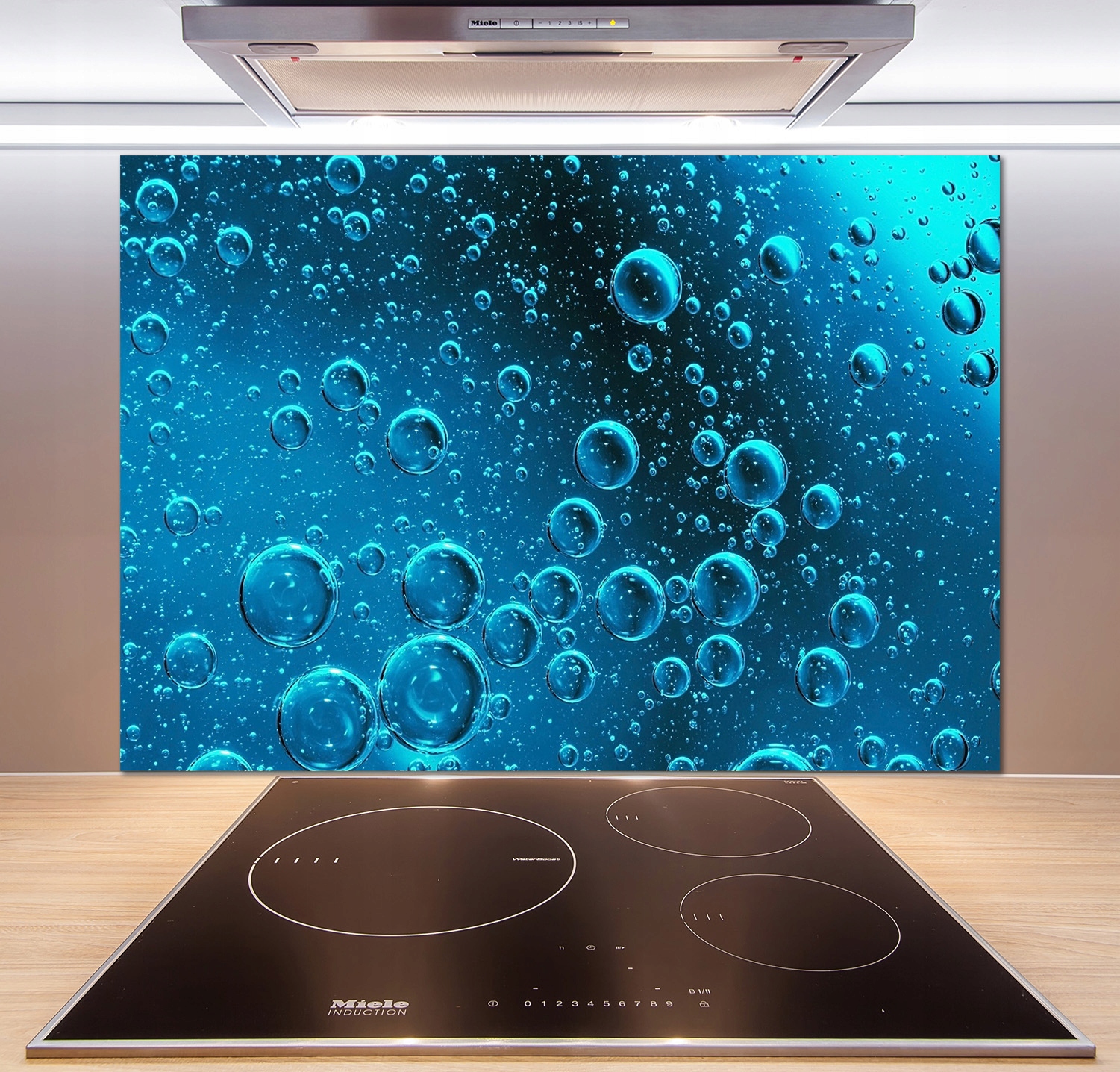

Panel do kuchni Bąble pod wodą 100x70 cm + Klej