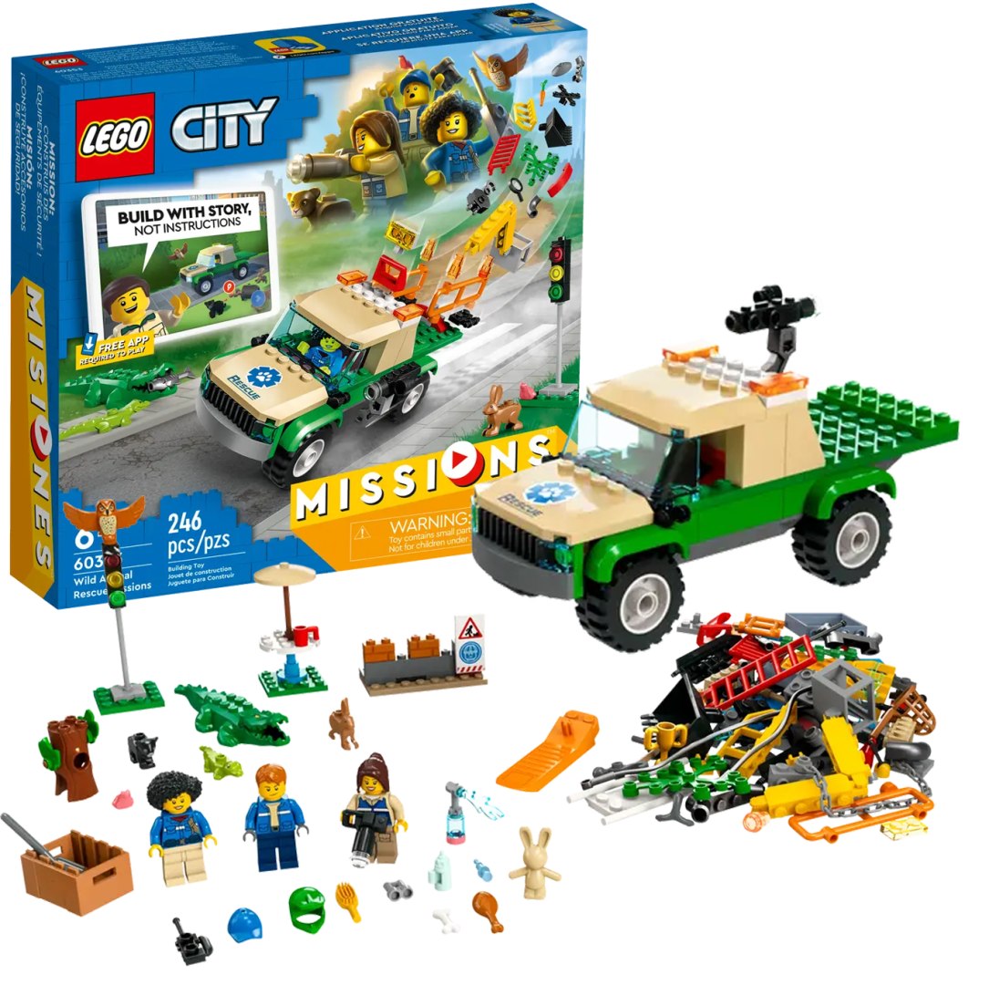 60353 Lego City Mise na záchranu divokých zvířat