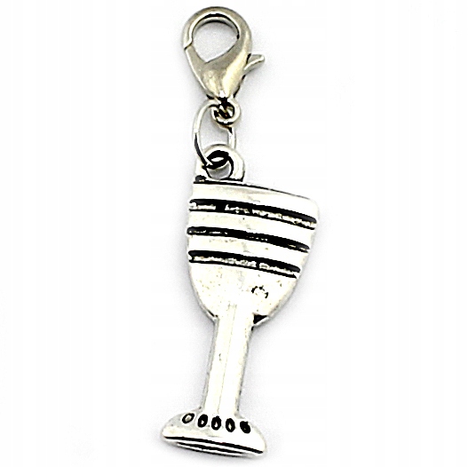 

Zawieszka Do Bransoletek Charms Kieliszek Prezent