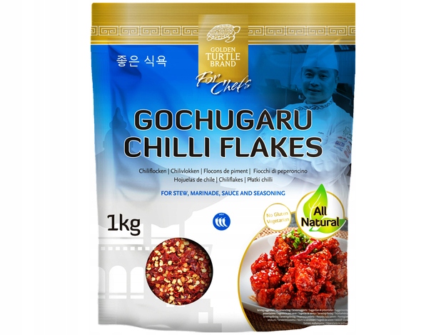 Levně Chilli vločky 1 kg Golden Turtle