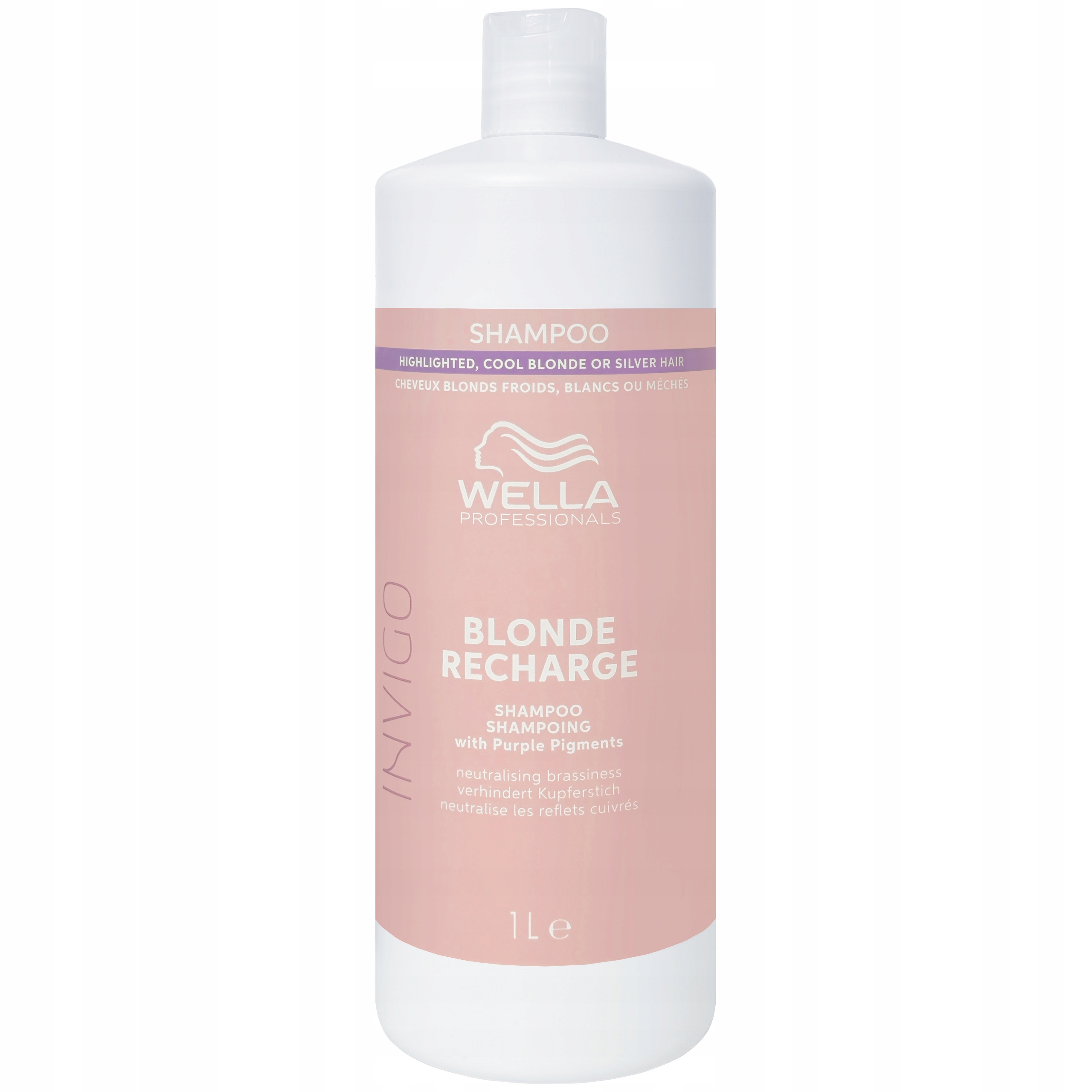 Wella Professionals Invigo Blonde Recharge Nawilżający Szampon 1000ml