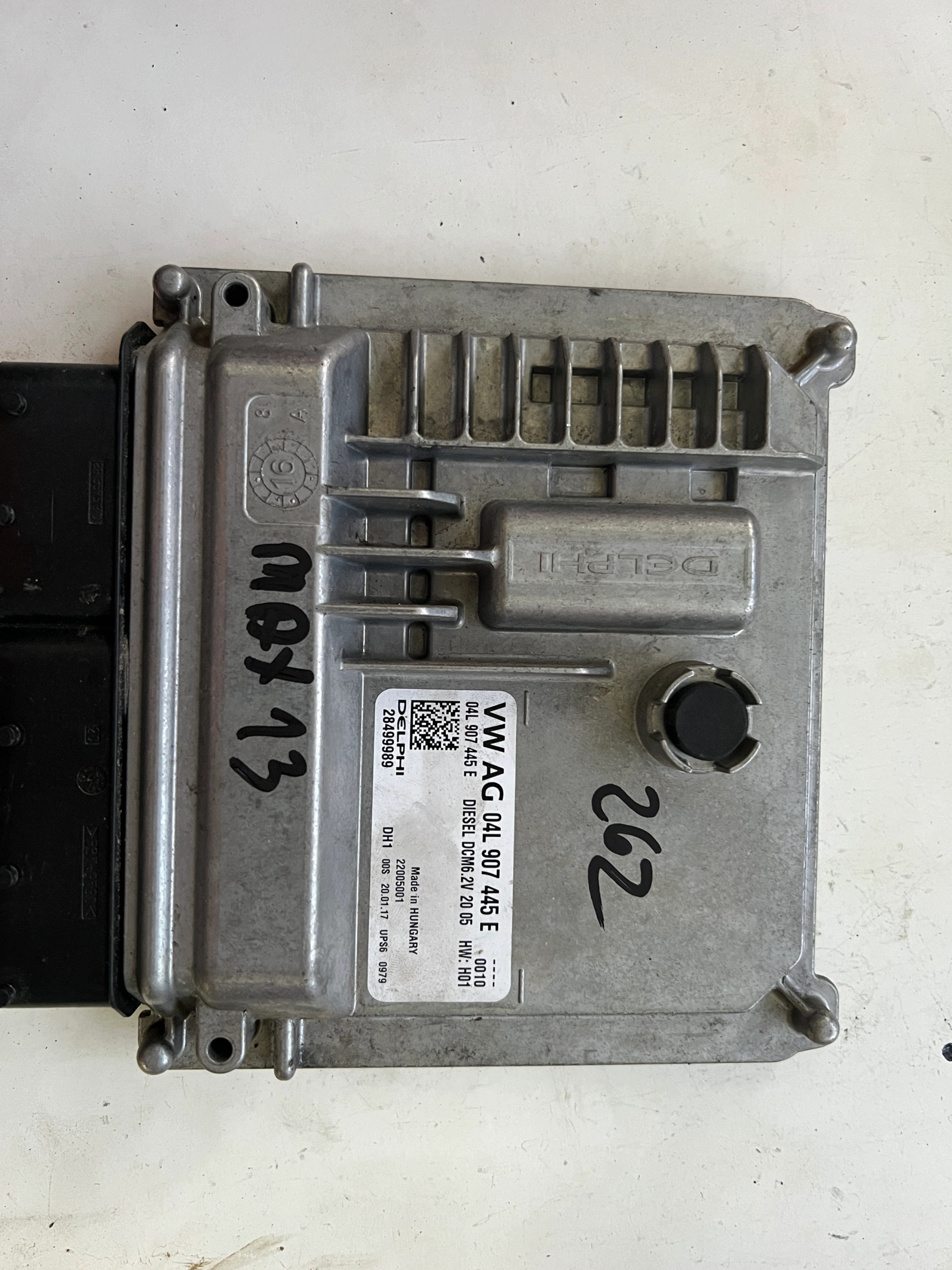 AUDI Q2 1.6 TDI DDYA 04L907445E 28499989 22005001 computer Originale
