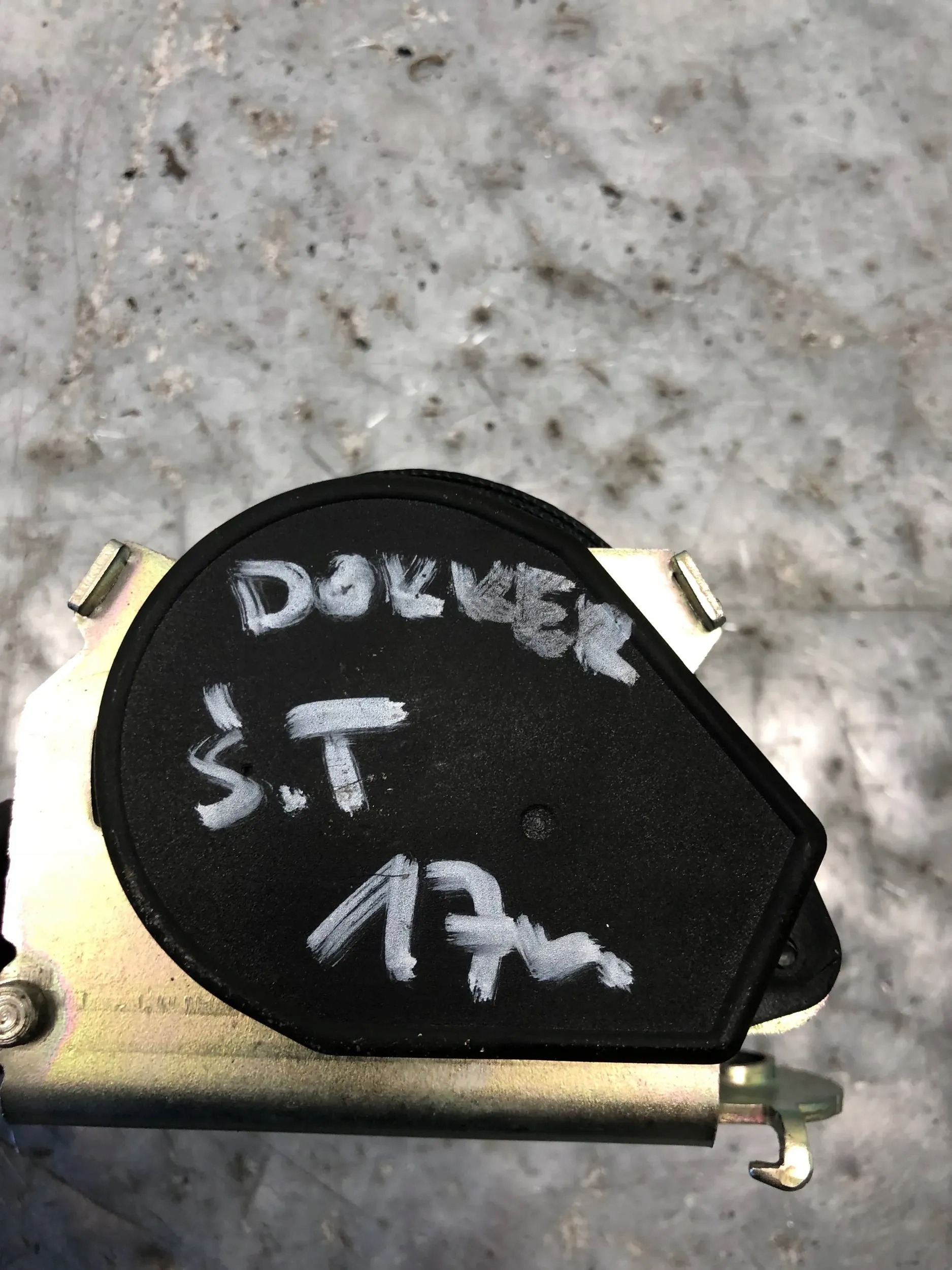 Gurten Sicherheits mitte heck DACIA DOKKER
