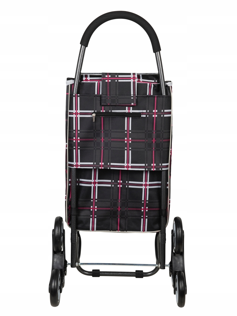 WÓZEK zakupowy schodowy na potrójnych dużych kołach Rodzaj wózek na zakupy