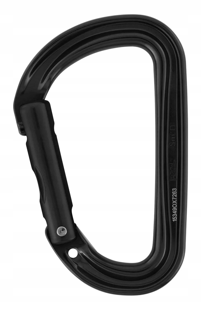 Karabinek wspinaczkowy Petzl Sm'D Wall Black