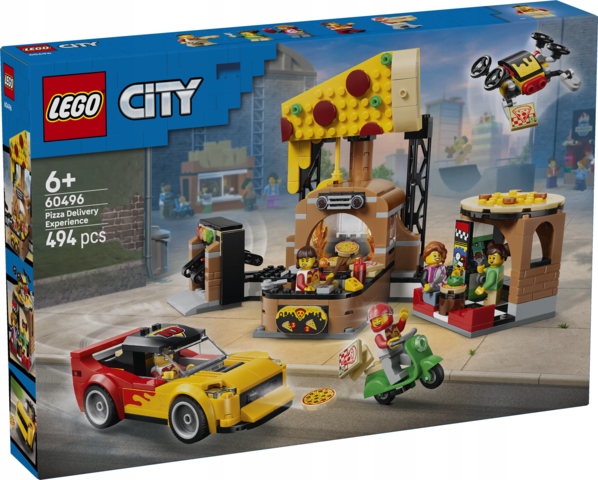 Lego(r) City 60496 Zážitek Z Rozvozu Pizzy