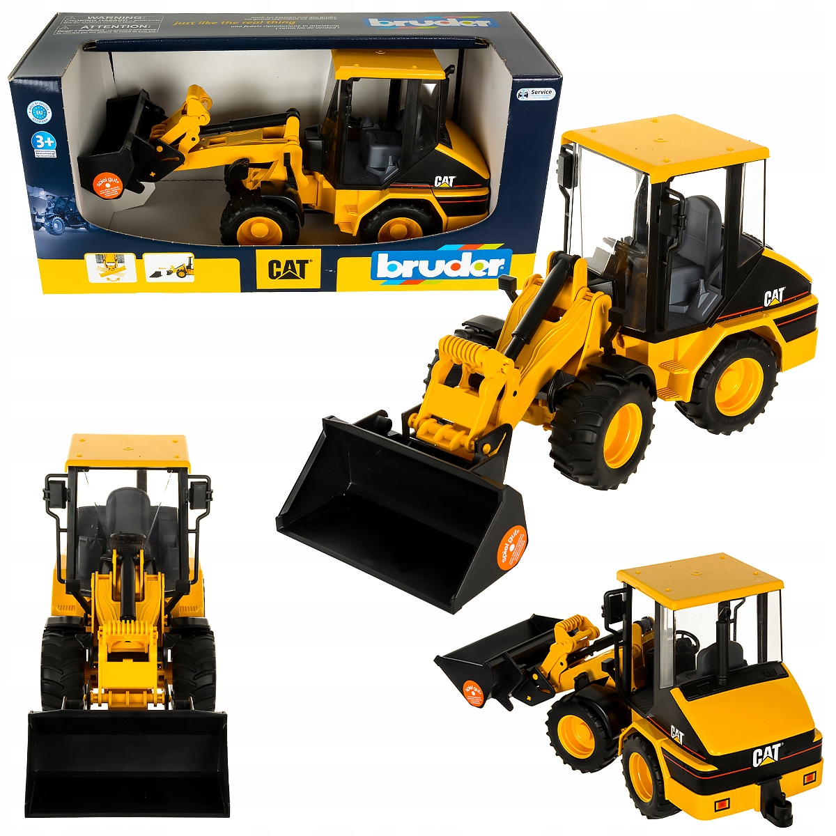 ミニカー BRUDER CATERPILLAR WHEEL LOADER 02441 Bruder 02441