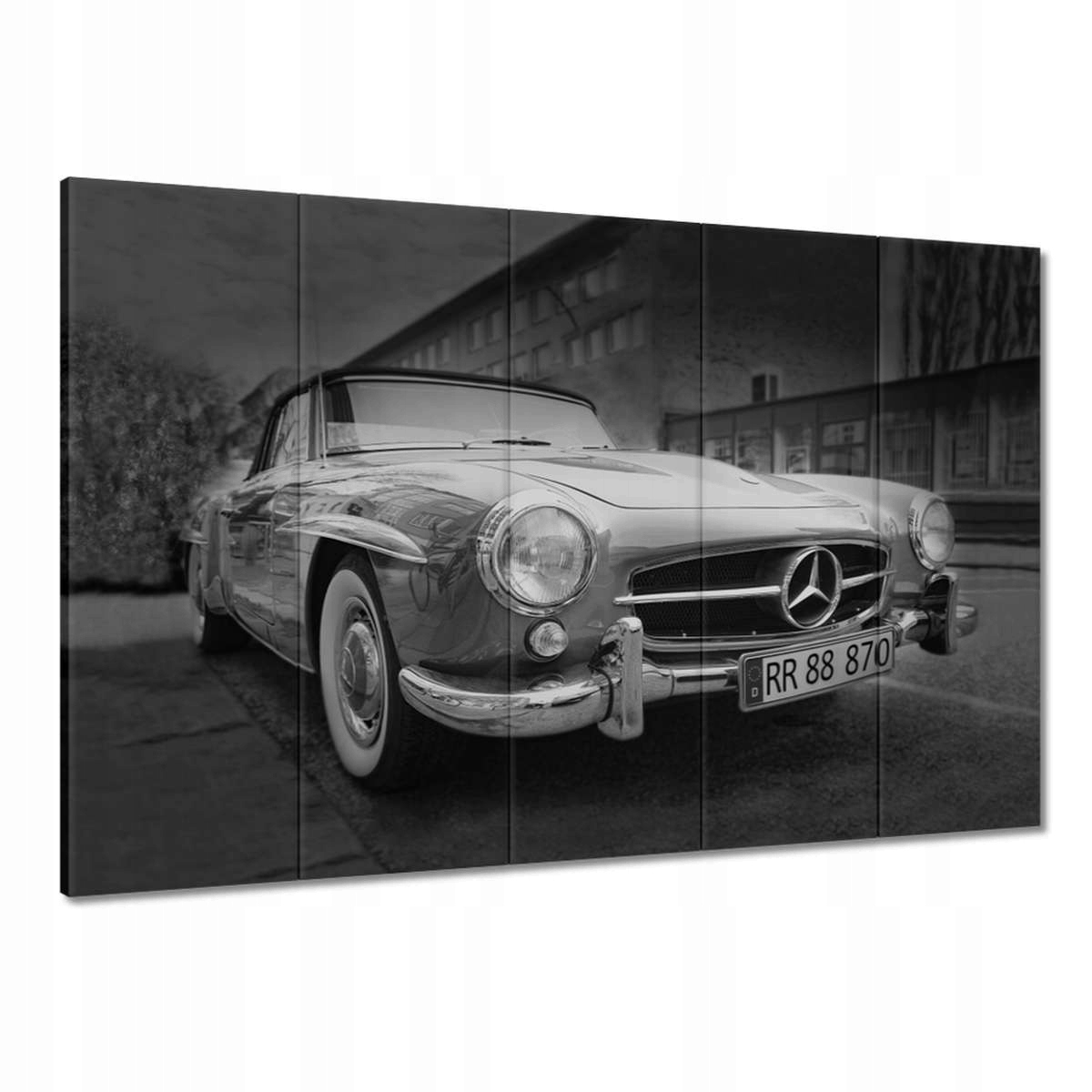 Obrazy 100x70 Mercedes Křídlo Auto