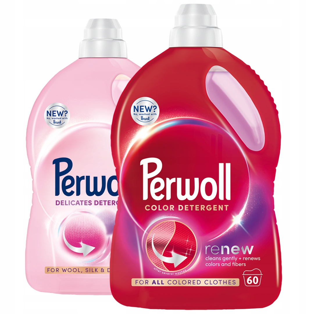 Levně Perwoll Renew Color Wool Tekutý prací prostředek na barevné prádlo 6l 120pr