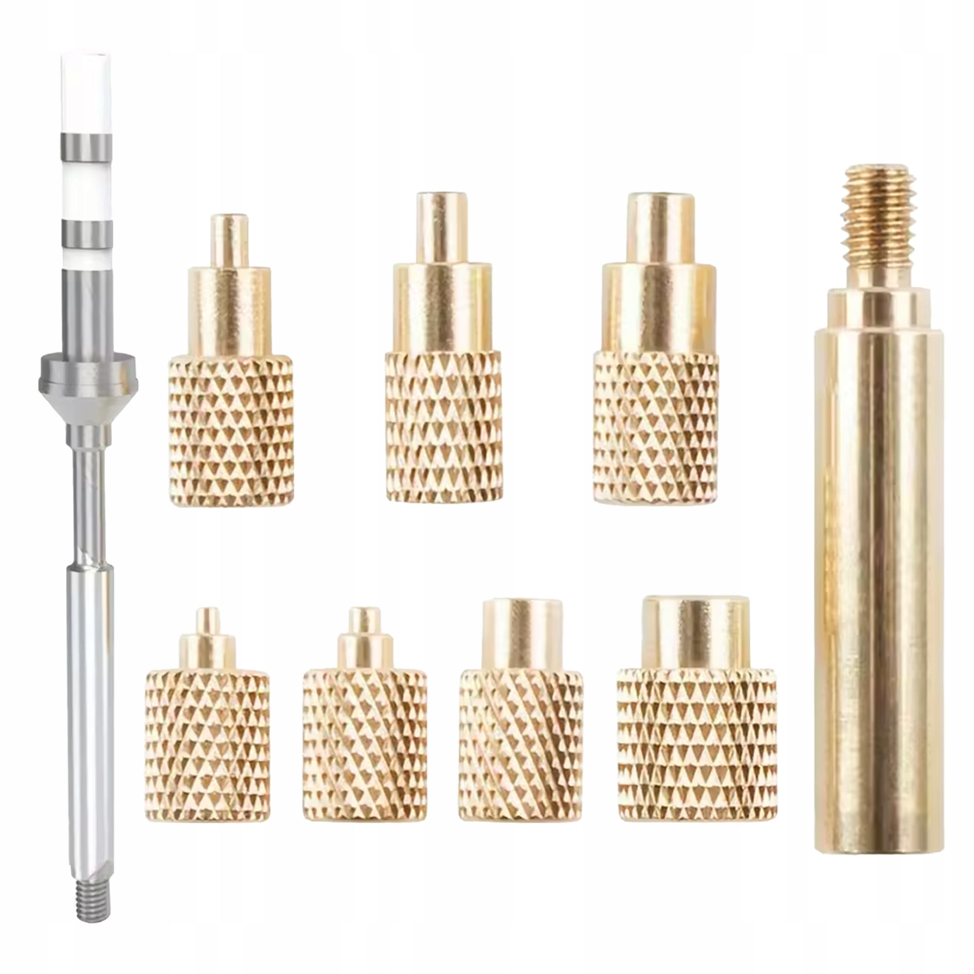 Zestaw Do Wtapiania Wkładek Mosiężnych Grot TS100 Pinecil V2 M2 M8