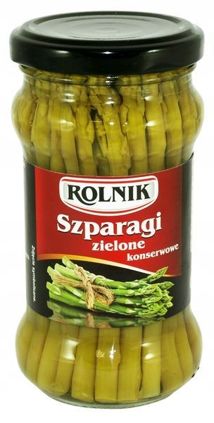 Rolnik Szparagi całe zielone konserwowe 12 x 212ml