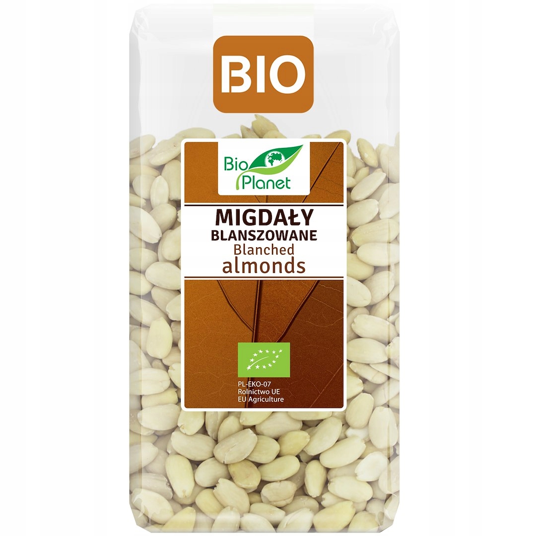 12x Migdały Blanszowane Bio 350 g Bio Planet