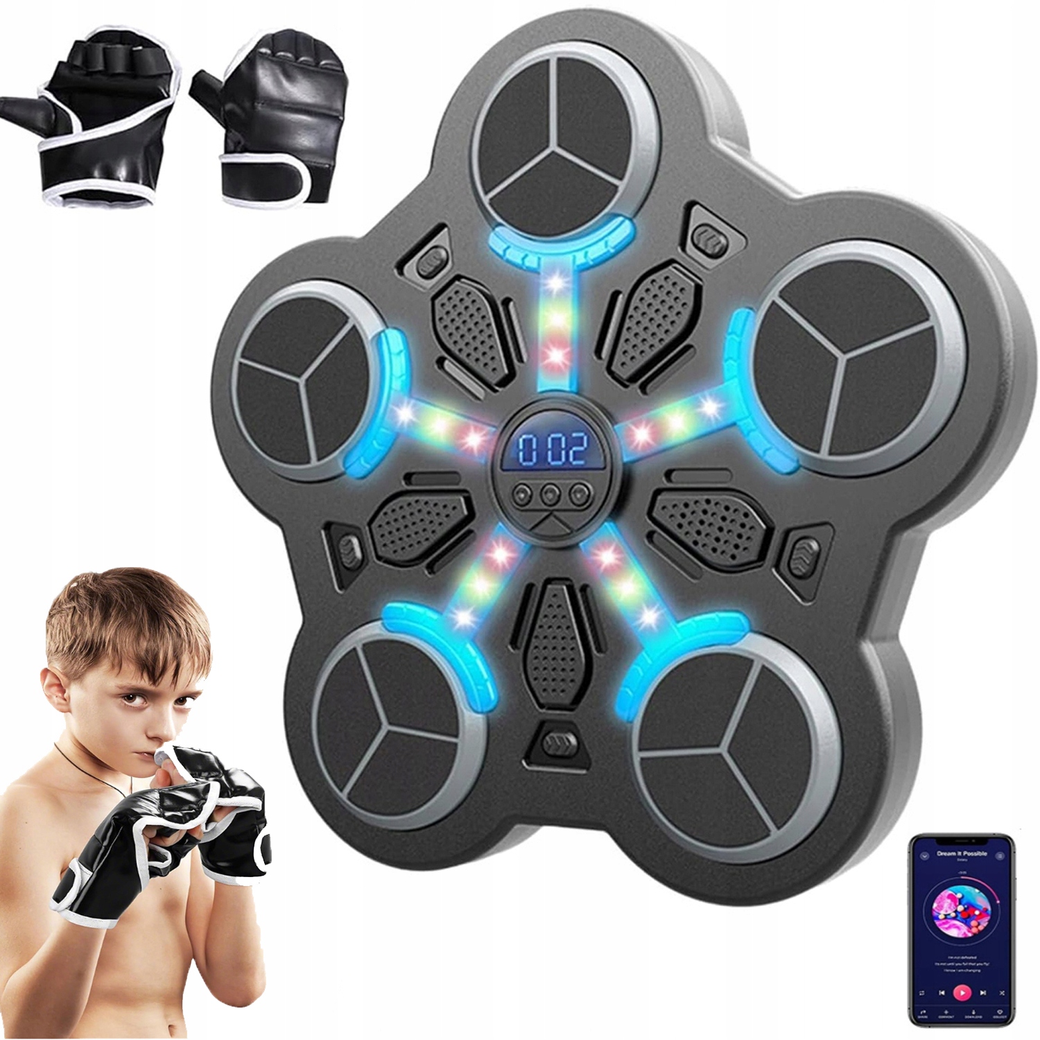 Elektronická Inteligentní Hudební Bluetooth Boxerka, Snadná Montáž