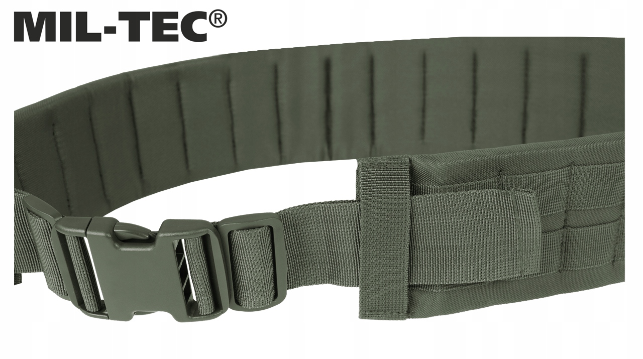 PAS TAKTYCZNY MODULARNY MOLLE MIL-TEC OLIVE M Materiał dominujący nylon