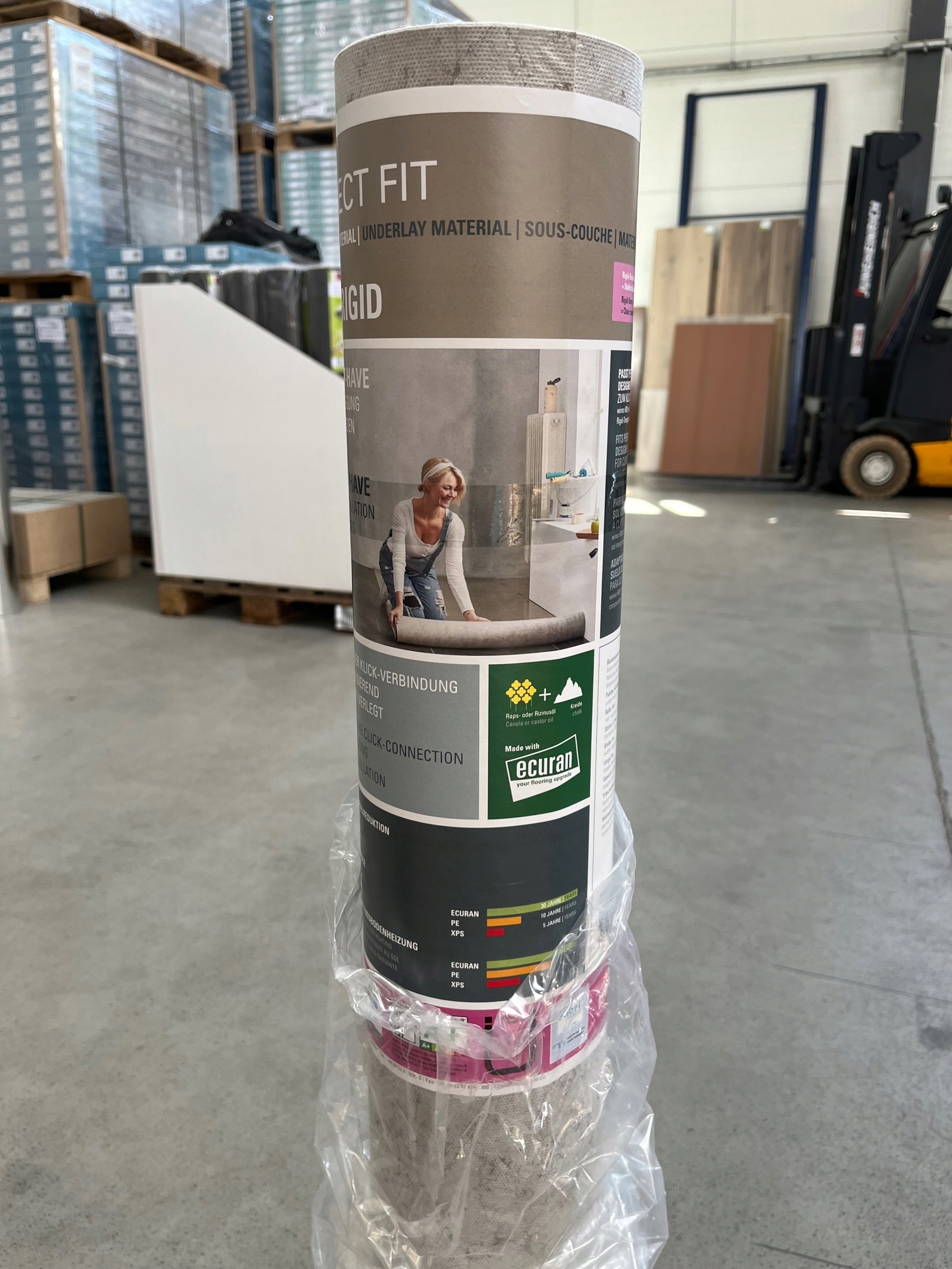 PODKŁAD PANELE WINYLOWE LVT silent RIGID WINEO Format rolka