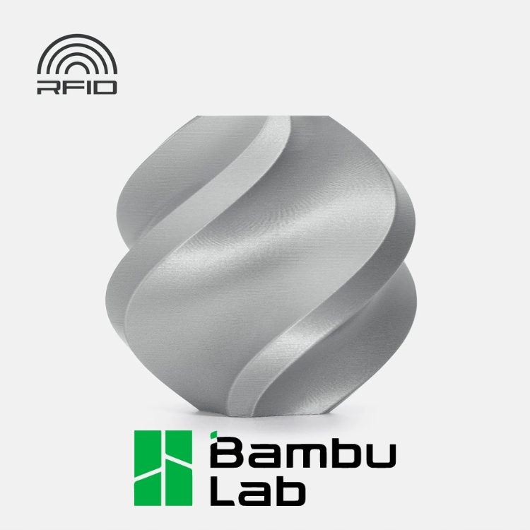 Filament Bambu Lab PLA Basic Refill 1,75mm 1kg - Silver
