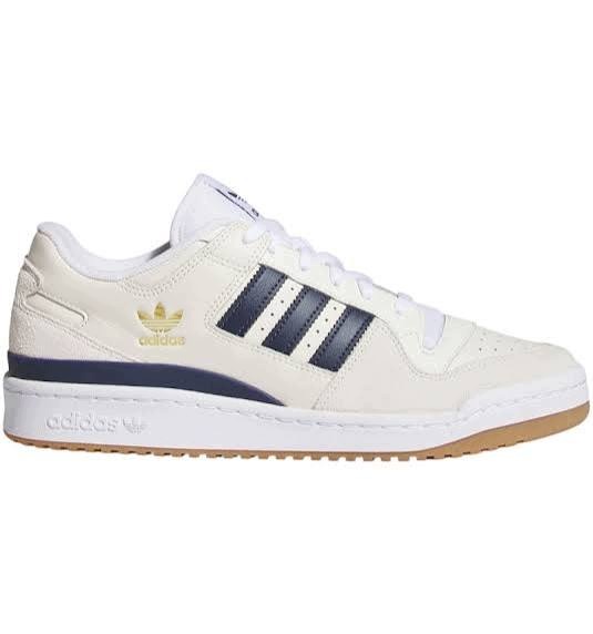 Boty Adidas Forum Low Chalk White Collegiate Navy HQ9422 vel 43 1/3