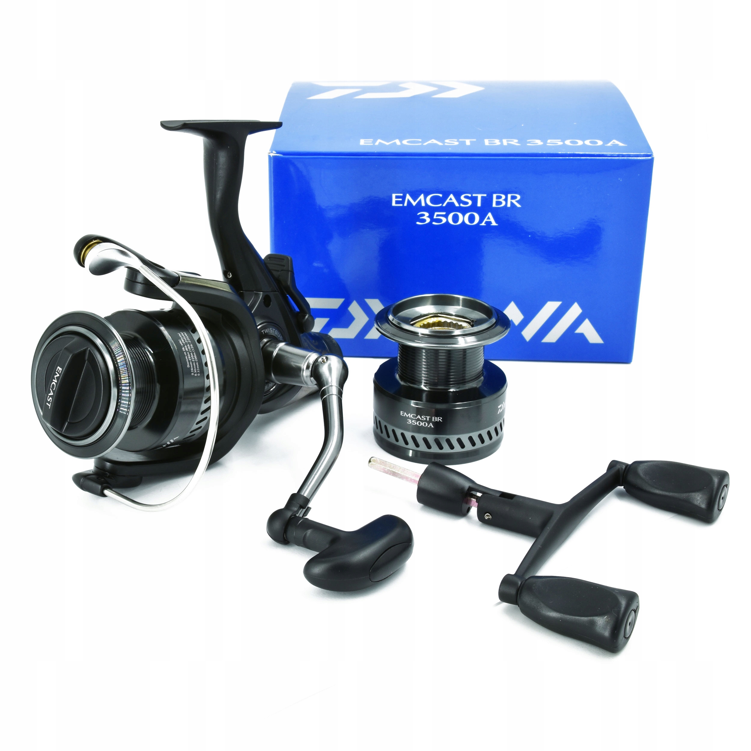 Kołowrotek karpiowy Daiwa Emcast Br 3500 8 łożysk