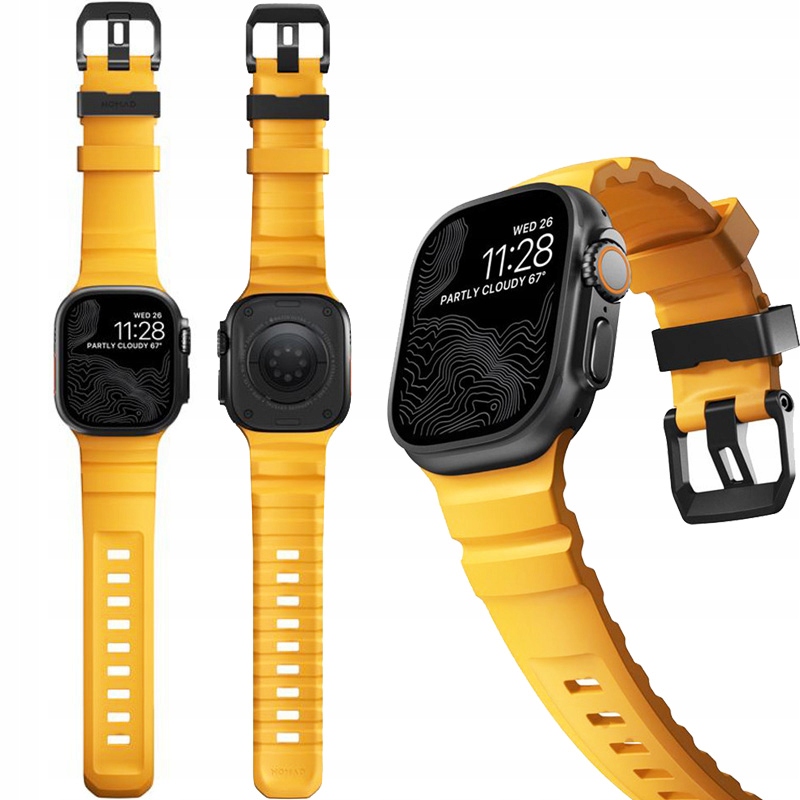 Športový remienok Nomad pre Apple Watch 10/9/8/7/SE/6/5/4 49/46/45/44 mm, náramok